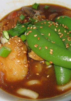 残り物カレーの簡単うどん-レシピのメイン写真