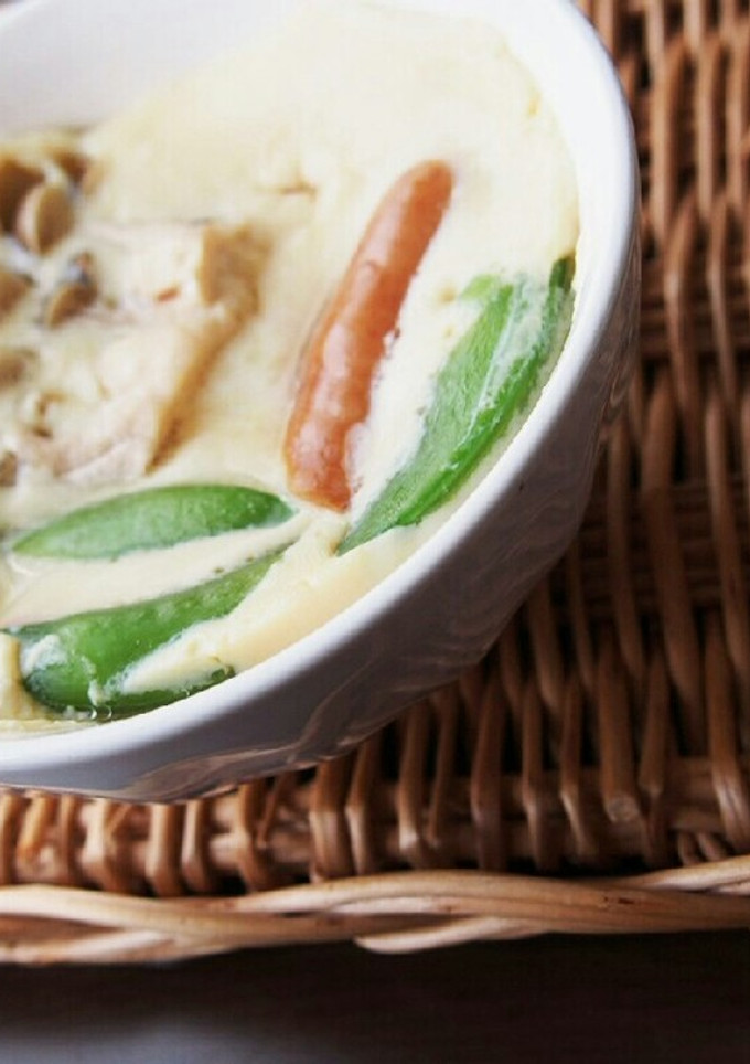 レンジで簡単♪何でも茶碗蒸し-レシピのメイン写真