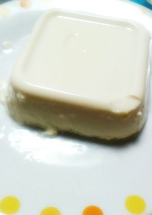 豆乳とニガリだけ！手作り絹ごし豆腐-レシピのメイン写真
