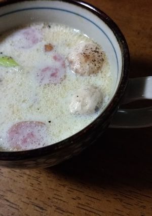韓国風！豆乳スープ-レシピのメイン写真