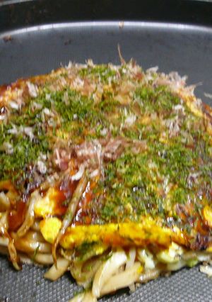 うどん入り★我が家のお好み焼き！-レシピのメイン写真