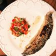 炙り秋刀魚のマリネと白ナスの煮浸し