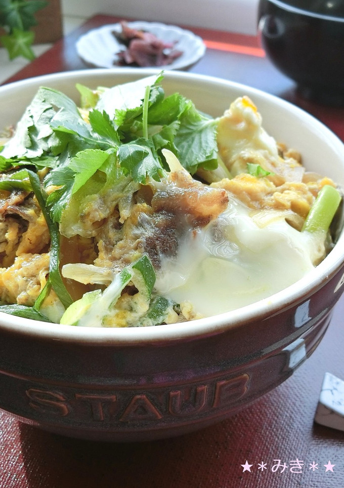 わが家では親子丼より人気の牛とじ丼♪-レシピのメイン写真