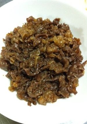 簡単！旨い！牛肉のしぐれ煮-レシピのメイン写真