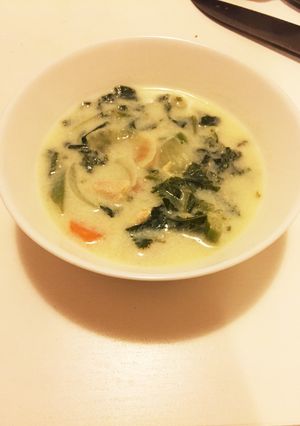 ケールのミルクスープ-レシピのメイン写真