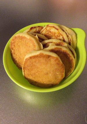 離乳食にも♪さつまいものホットケーキ-レシピのメイン写真