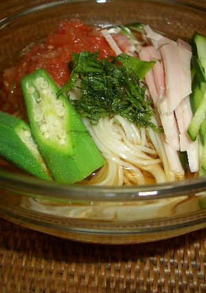 サルサソースde素麺-レシピのメイン写真