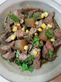 肉後のせ煮物(血管ダイエット食983)-レシピのメイン写真