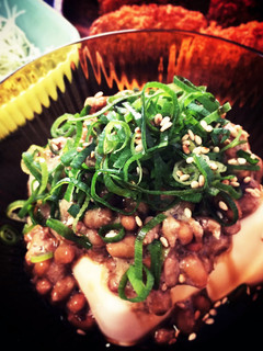 簡単なのに栄養満点!豆腐の納豆がけ♡-レシピのメイン写真