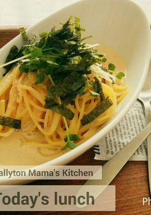 時短!簡単コク旨★明太子クリームパスタ-レシピのメイン写真