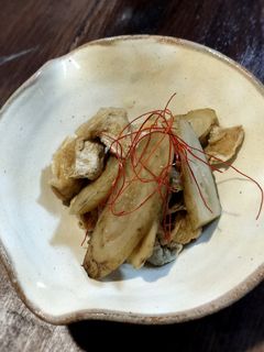 ゴボウとお揚げのダシダで炊いたん-レシピのメイン写真