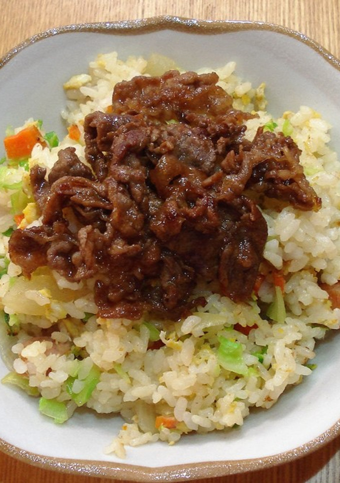 肉だし焼き飯-レシピのメイン写真