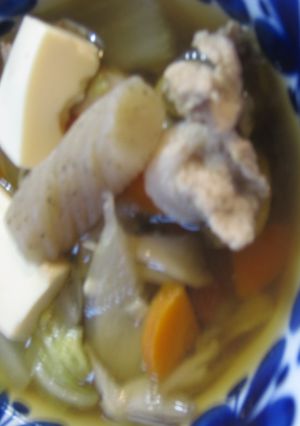 あごだし使って季節の野菜定番豚汁-レシピのメイン写真
