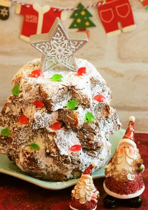 * クリスマス ★ パネットーネツリー♪-レシピのメイン写真
