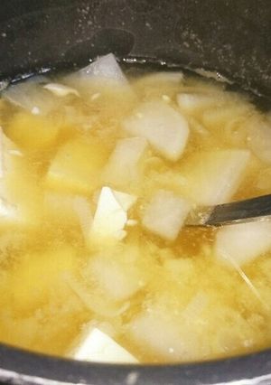 大根と豆腐の味噌汁-レシピのメイン写真