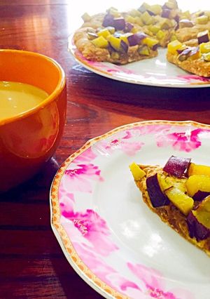 薩摩芋のカフェオレ☆スコーン-レシピのメイン写真