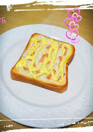 マヨネーズ好きオニオントースト-レシピのメイン写真