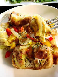 朝食♡ランチにスープの素でパングラタン-レシピのメイン写真