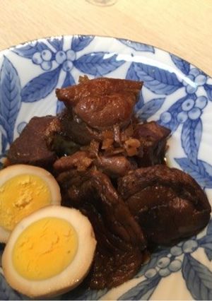 圧力鍋で簡単！干し椎茸と豚肉の煮込み-レシピのメイン写真
