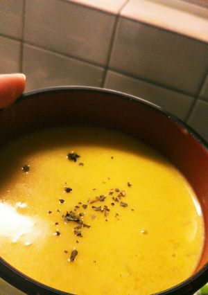 簡単濃厚かぼちゃスープ-レシピのメイン写真
