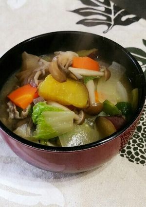 簡単！３０分で出来る我が家の豚汁☆-レシピのメイン写真