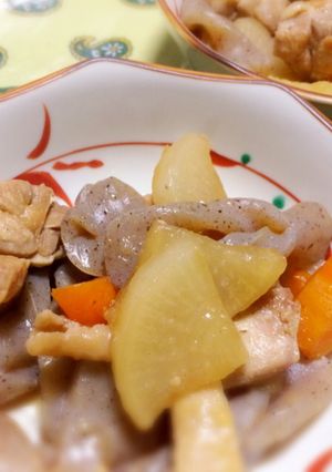 照り大根と鶏もも肉の簡単フライパンで煮物-レシピのメイン写真