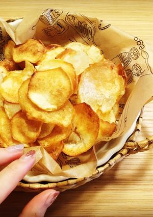 さつまいも&じゃがいもチップス☆-レシピのメイン写真
