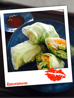 サーモンとチーズの生春巻き٩( ᐛ )و-レシピのメイン写真