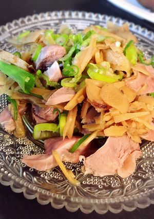 砂肝の生姜ポン酢和え-レシピのメイン写真