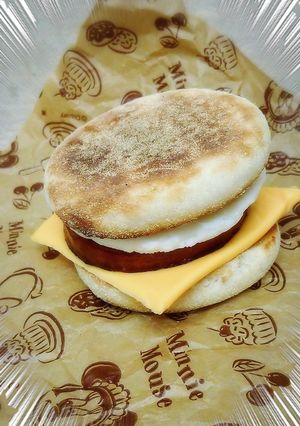 ★マックグリドルソーセージエッグ★-レシピのメイン写真