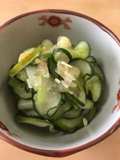 きゅうりとみゅうがの浅漬け-レシピのメイン写真
