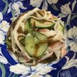 きゅうり、かにかまのもずく酢の物