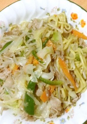 肉だしがっつり野菜たっぷり焼きそば-レシピのメイン写真