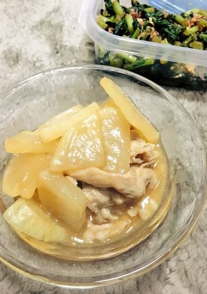 豚こまと大根の炊いたん生姜風味(仮)-レシピのメイン写真