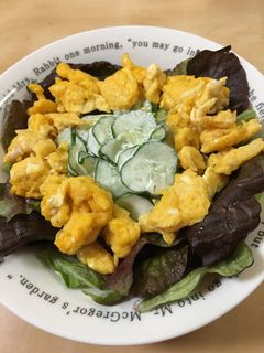 いり卵のサラダ-レシピのメイン写真