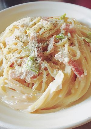 カルボナーラ-レシピのメイン写真