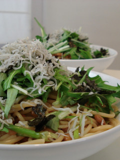 夏向けさっぱり納豆パスタ-レシピのメイン写真