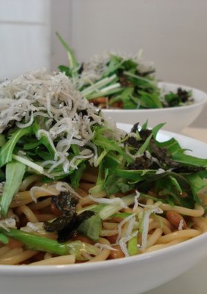 夏向けさっぱり納豆パスタ-レシピのメイン写真