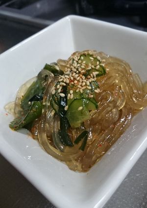 胡麻油香るくずきりサラダ-レシピのメイン写真