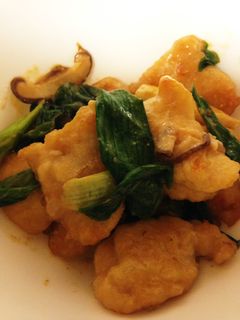 ご飯がススム♪鶏肉とねぎの味噌マヨ炒め-レシピのメイン写真