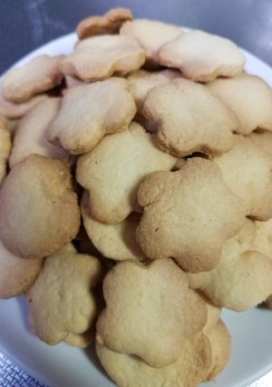 バター不使用！ザクザクプレーンクッキー-レシピのメイン写真