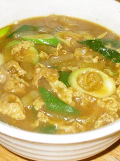 簡単なのに本格派 うちのカレーうどん-レシピのメイン写真