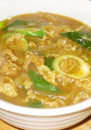 簡単なのに本格派　うちのカレーうどん-レシピのメイン写真