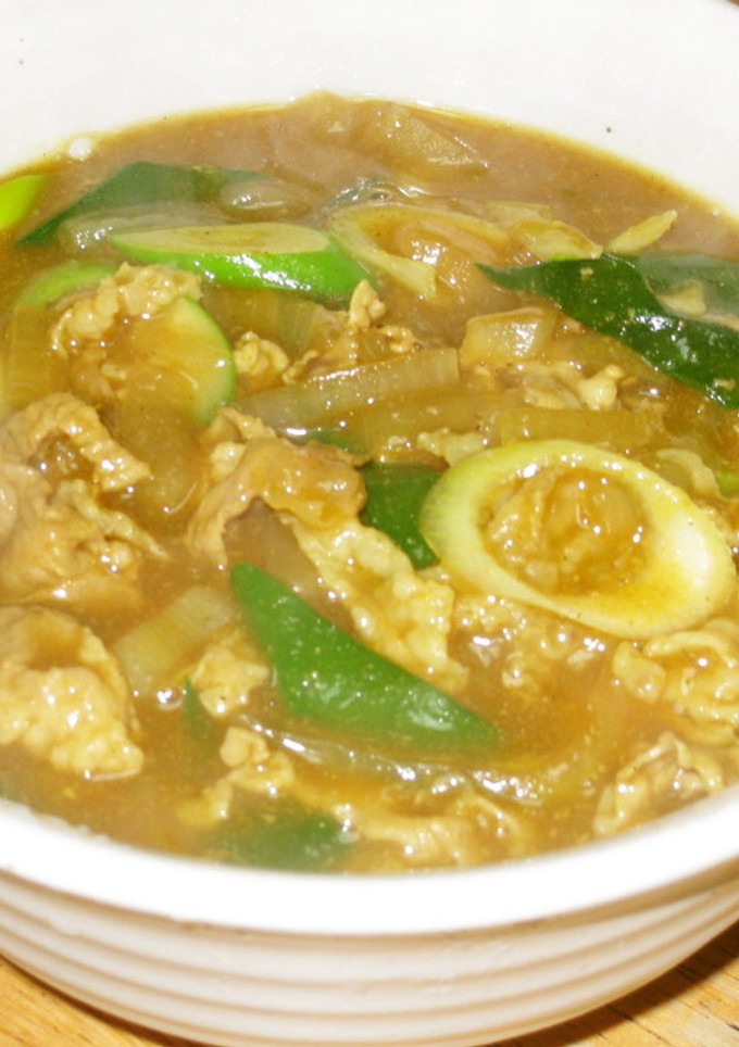 簡単なのに本格派　うちのカレーうどん-レシピのメイン写真