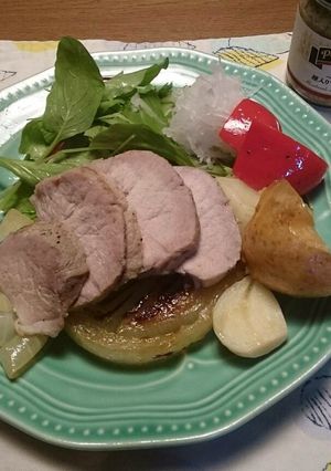 ながらで出来る！！簡単豪華な蒸し豚！-レシピのメイン写真