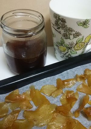 ジンジャーシロップとチップス-レシピのメイン写真