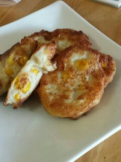 豆腐コーンの揚げ焼き-レシピのメイン写真