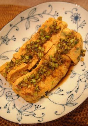 キムチとたっぷりねぎの韓国風玉子焼き-レシピのメイン写真