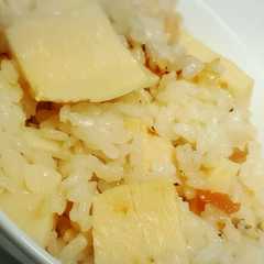 梅と竹の子の炊き込みご飯-レシピのメイン写真