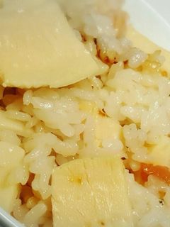 梅と竹の子の炊き込みご飯-レシピのメイン写真